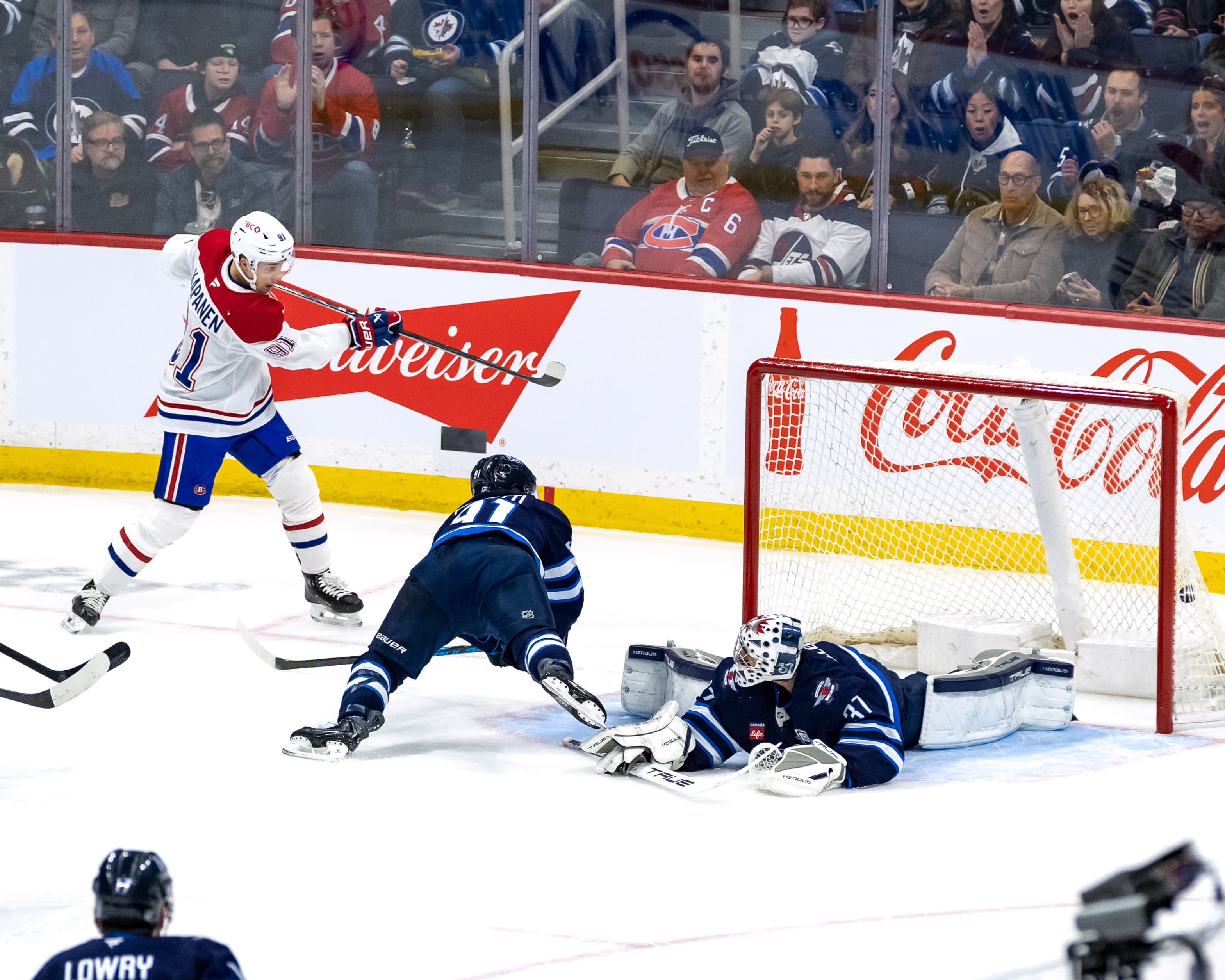 Canadiens Come to Town and Whip the Jets 5-1 Before Olympic Break